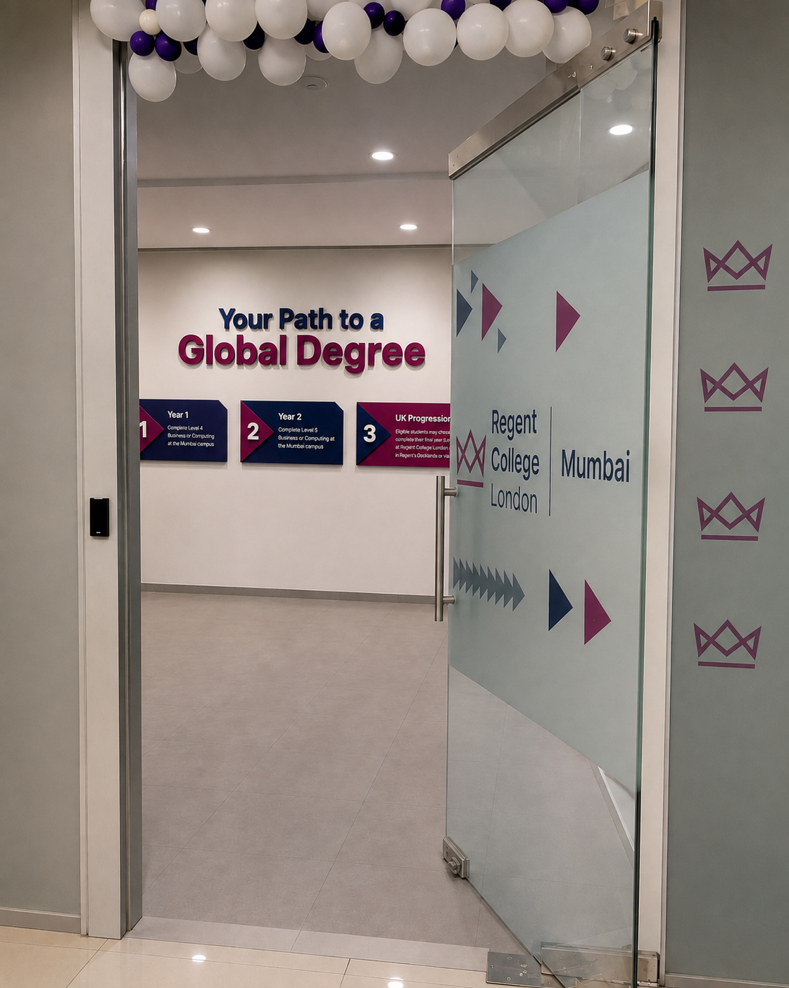 Entrance to the RCL Mumbai campus at Hiranandani Knowledge Park, Powai